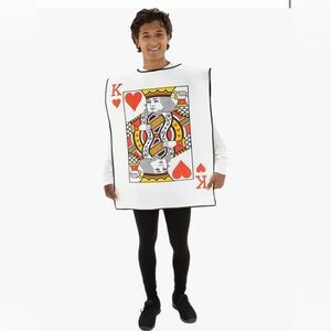 King playing card costume -one size